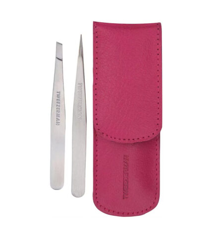 Tweezerman Petite Tweeze Set Pink Case